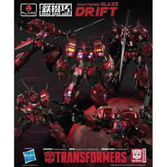 Flame Toys Transformers Kuro Kara Kuri Shattered Glass Drift Action Figure | Galactic Toys & Collectibles