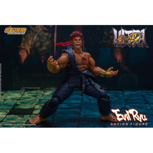 Storm Collectibles Ultimate Street Fighter IV Evil Ryu 1/12 Scale Action Figure