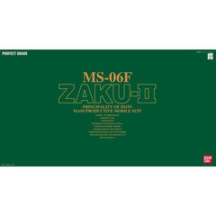 Bandai Hobby Mobile Suit Gundam MS-06F Zaku II Perfect Grade PG 1/60 Scale Model Kit | Galactic Toys & Collectibles