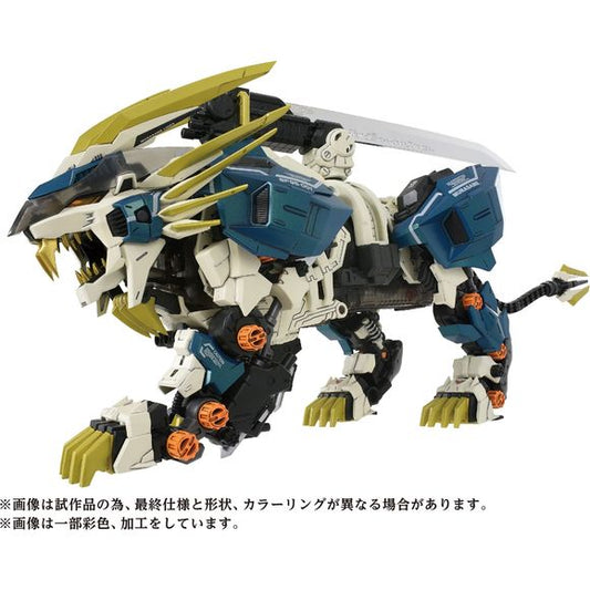 2023 marks the 40th anniversary of the birth of "Zoids," and now Takara Tomy brings us a Highend Master Model (HMM) version of the ultimate Void with enhanced animation reproducibility -- the Murasame Liger! By switching on the electric unit, the animal's realistic walking cycle is reproduced, and the eyes and chest light up with LEDs. Each part, such as the pile bunker, can be manually moved.