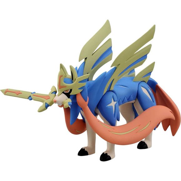 Zacian joins the "Pokemon" MonColle (Monster Collection) lineup from Takara Tomy! These high-quality figures perfectly reproduce the appearance of your favorite Pokemon, from the top of the head to the back, sides, and even the soles of their feet. Their compact size makes them easy to collect and display -- order yours today!

[Figure Size]: Approximately 10cm tall