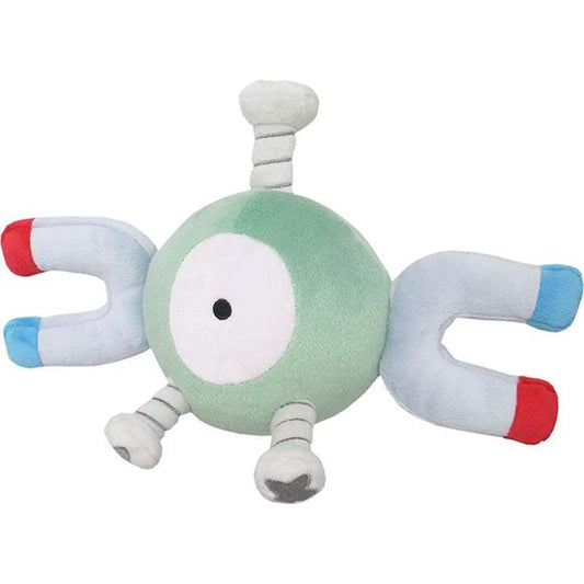 From Pokemon "All Star Collection" series 9 comes a cute little plush of Magnemite! He measures about 15cm tall and 25cm wide.