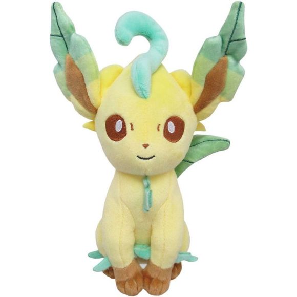 From Pokemon "All Star Collection" series 9 comes a cute little plush of Leafeon! He measures about 19cm tall and 9cm wide.