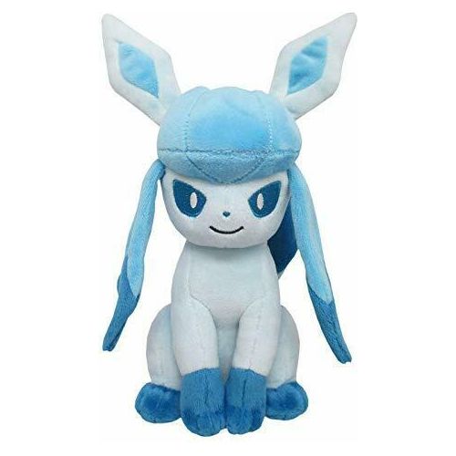 Sanei Pokemon All Star Collection PP124 Glaceon 7-inch Stuffed Plush