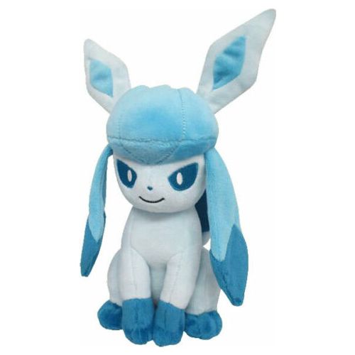 From Pokemon "All Star Collection" series 9 comes a cute little plush of Glaceon! He measures about 19cm tall and 9cm wide.