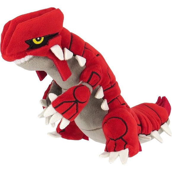 Officially licensed plush of Groudon from the Pokémon ALL STAR COLLECTION.