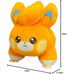 Sanei PP241 Pokemon All Star Collection Pawmi 6-inch Stuffed Plush