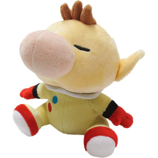 From the popular "Pikmin" series of games, here's a cute plush toy of Captain Olimar! He's soft and finely made, and would look great displayed with some of the Pikmin plush toys from the same series. 

[Size]: Width 6.7 inches (17cm) x depth 6 inches (16cm) x height 6 inches (16cm)