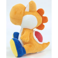 Sanei Super Mario All Star Collection Orange Yoshi (S) 7-inch Stuffed Plush