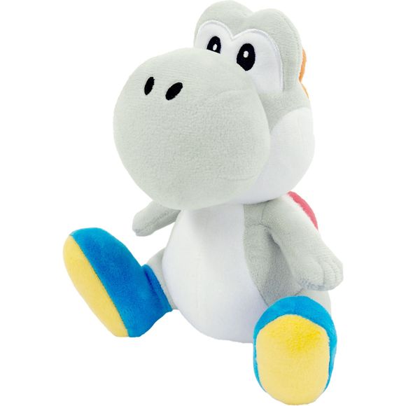 From Sanei Boueki's "Super Mario All Star Collection" series of plushies comes a cute little white Yoshi! He'll be happy to accompany you anywhere, or bring some color to your home or office. Collect all the Yoshis!

Plush Size: Approximately 5.3" x 6" x 7.9" (13.5cm x 15.5cm x 20cm)