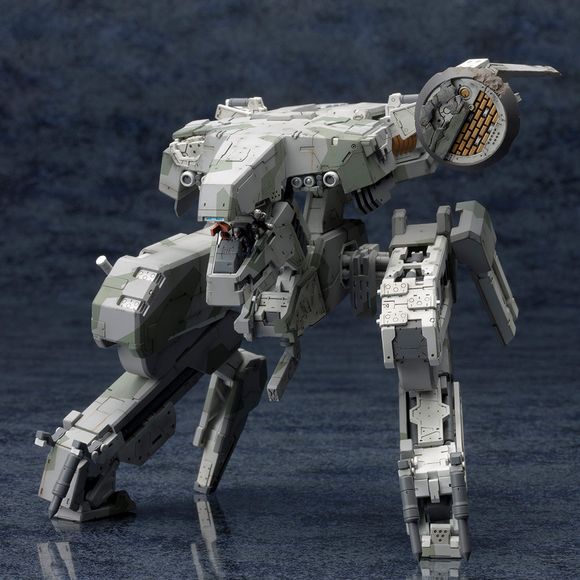 Back by popular demand comes a reissue of the nuclear-armed bipedal tank Metal Gear Rex as seen in the critically acclaimed Metal Gear Solid 4: Guns of the Patriots video game! This model kit features incredible attention to detail as well as to scale figures of Solid Snake, Raiden and the Metal Gear Mk. II.