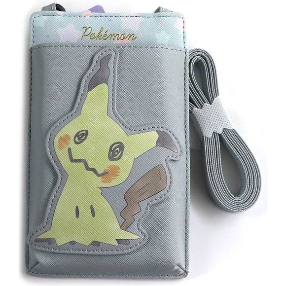 This stylish wallet features a die-cut image of Mimikyu from "Pokemon," and features a handy shoulder strap! It's got plenty of room for your phone, cards, and money. Order yours today!