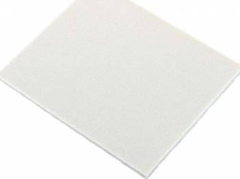 Tamiya Sanding Sponge Sheet (320 Grit)

A high-density polyethylene foam with a thickness of 5 mm A sheet coated with polished aluminum particles. Attached to a flexible sponge base, the abrasive coat of this sanding sheet is well-suited for removing protrusions on plastic models and also finishing materials such as wood and metal. The sponge's flexibility allows even finishing of curved surfaces and hard-to-reach corners. This item can be easily cut into the desired shape/size using a modeling knife. Note: