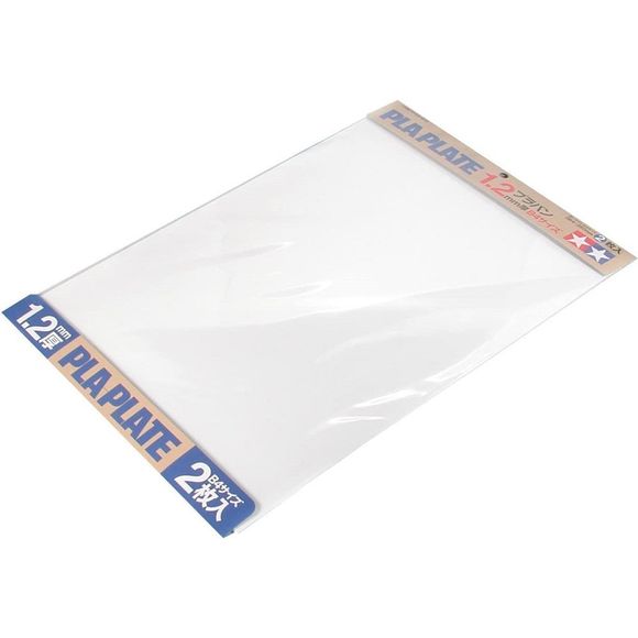 Tamiya Plastic Plate 1.2mm (2pcs) | Galactic Toys & Collectibles