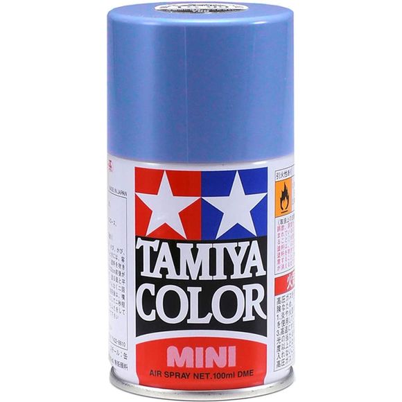 The paint is synthetic lacquer that cures in a short period of time. Extremely useful for painting large surfaces. Tamiya spray paints are not affected by acrylic or enamel paints. Tamiya spray paints are not affected by acrylic or enamel paints; therefore, following an overall base coat, details can be added or picked out using enamel and/or acrylic paints. By combining the use of these three types of paints, the finishing of plastic models becomes simpler and more effective. Continental USA shipping only.