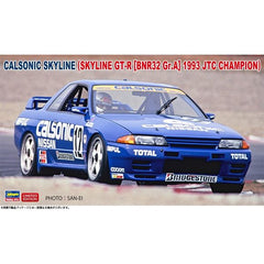 Hasegawa Calsonic Skyline (Skyline GT-R [BNR32 Gr.A spec] 1993 JTC Champion) 1/24 Scale Model Kit | Galactic Toys & Collectibles