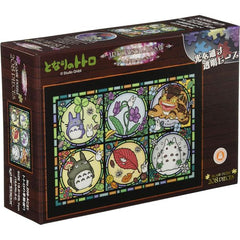 This jigsaw puzzle features semi-transparent puzzle pieces. It would be perfect to place by your window since it lets the light pass through akin to stained glass. 18.2 x 25.7 cm finished size.