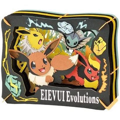 Ensky Pokemon Eevee Evolutions Paper Theater