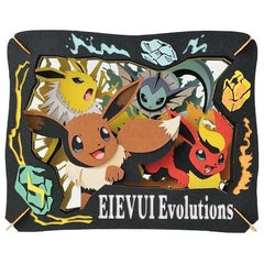 Ensky Pokemon Eevee Evolutions Paper Theater