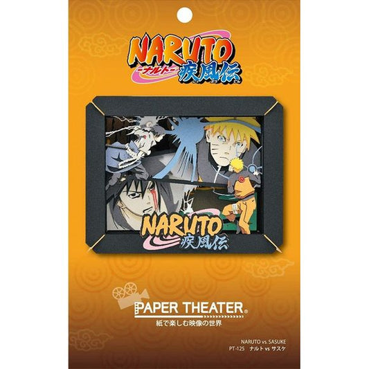 Ensky Naruto: Shippuden: Paper Theater - Naruto VS Sasuke | Galactic Toys & Collectibles