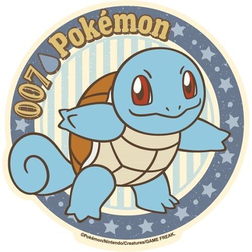 Ensky Pokemon Retro Sticker Collection 07 (Squirtle) | Galactic Toys & Collectibles