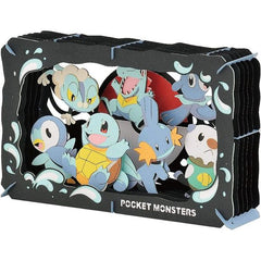 Ensky Pokemon Water Type Paper Theater | Galactic Toys & Collectibles