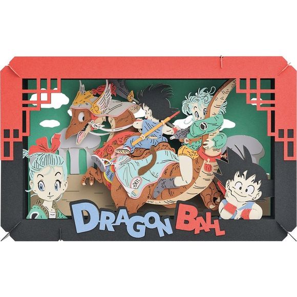 Ensky Dragon Ball: Paper Theater - Goku & Bulma Adventure | Galactic Toys & Collectibles