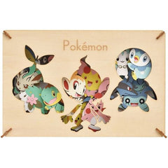 Ensky Pokemon: Paper Theater Wood style - Sinnoh Pokemon | Galactic Toys & Collectibles