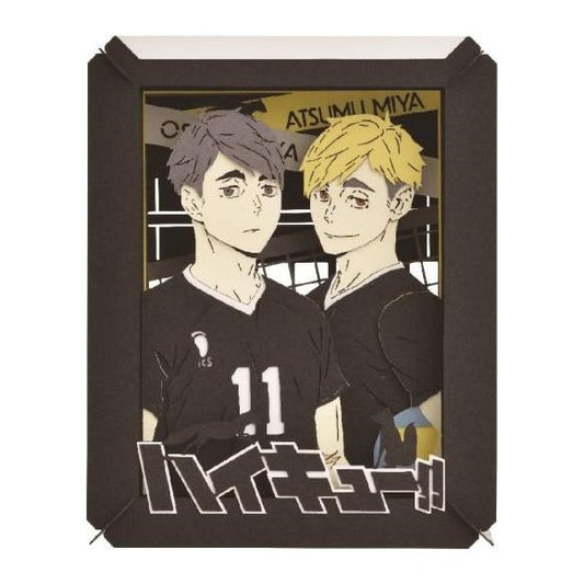 Ensky Haikyu!!: Paper Theater Atsumu Miya & Osamu Miya | Galactic Toys & Collectibles