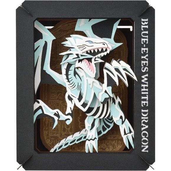 Ensky Yu-Gi-Oh! Duel Monsters Paper Theater Blue-Eyes White Dragon PT-314 Craft Kit | Galactic Toys & Collectibles