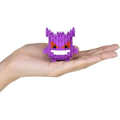 Kawada Nanoblock Pokemon Series Gengar Micro-Sized Building Block Set