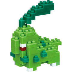 Kawada Nanoblock Pokemon Series Chikorita Micro-Sized Building Block Set | Galactic Toys & Collectibles