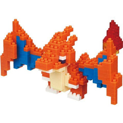 Kawada Nanoblock Pokemon Series Mega Charizard Y Micro-Sized Building Block Set