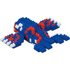 Kawada Nanoblock Pokemon Series Kyogre Micro-Sized Building Block Set