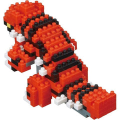 Kawada Nanoblock Pokemon Series Groudon Micro-Sized Building Block Set