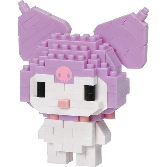 Kawada Nanoblock Sanrio Series Kuromi Micro-Sized Building Block Set | Galactic Toys & Collectibles