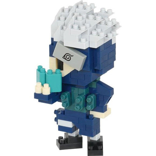 Kawada Nanoblock Naruto Shippuden - Kakashi Hatake Micro-Sized Building Block Set