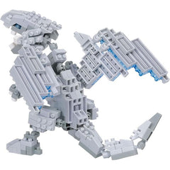 Kawada Nanoblock Yu-Gi-Oh! Blue-Eyes White Dragon Micro-Sized Building Block Set