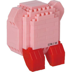 Kawada Nanoblock Kirby Series Inhaling Kirby Micro-Sized Building Block Set