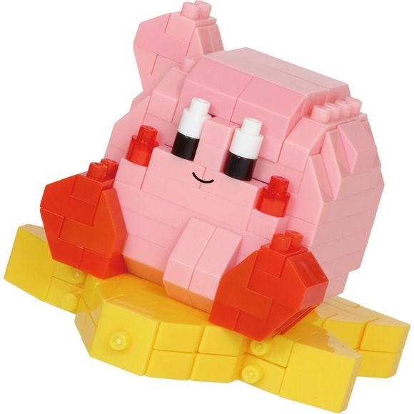 This "Nano Block" set allows you to build your very own palm-sized figure of Kirby! You can decorate it when it's completed, if you like. Order yours today!