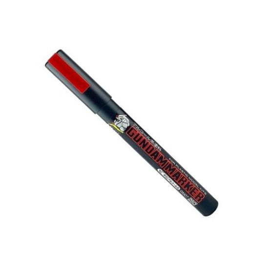 This item is felt tipped or other porous-tipped pens and markers. GM07 Red Gundam Marker.  For touch ups and detailing.