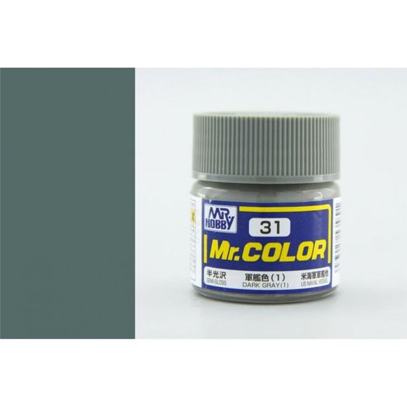 Mr Color paint, suitable for hand brushing & airbrushing, with good adhesion & fast drying is one of the finest scale modelling / hobby paints available. Solvent-based Acrylic, thin with Mr Color Thinner or Mr Color Levelling Thinner. Treat paint as a lacquer.  10ml screw top bottle.

Continental US Shipping Only, ground transport only.  No Expedited shipping.