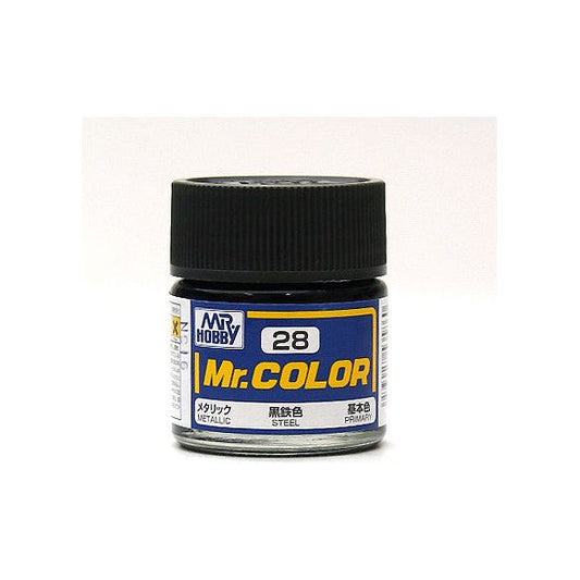 Mr Color paint, suitable for hand brushing & airbrushing, with good adhesion & fast drying is one of the finest scale modelling / hobby paints available. Solvent-based Acrylic, thin with Mr Color Thinner or Mr Color Levelling Thinner. Treat paint as a lacquer. 10ml screw top bottle.

1 - 2 coats are recommended when brush painting
2 - 3 coats when using an air brush - after diluting to a ratio of 1 (Mr.Color) : 1-2 (Mr. thinner).
Mix in 5 - 10% of Flat Base to make glossy colors semi-glossy.
Mix in 10 - 20%