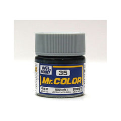 Mr Color paint, suitable for hand brushing & airbrushing, with good adhesion & fast drying is one of the finest scale modelling / hobby paints available. Solvent-based Acrylic, thin with Mr Color Thinner or Mr Color Levelling Thinner. Treat paint as a lacquer. 10ml screw top bottle.

1 - 2 coats are recommended when brush painting
2 - 3 coats when using an air brush - after diluting to a ratio of 1 (Mr.Color) : 1-2 (Mr. thinner).
Mix in 5 - 10% of Flat Base to make glossy colors semi-glossy.
Mix in 10 - 20%