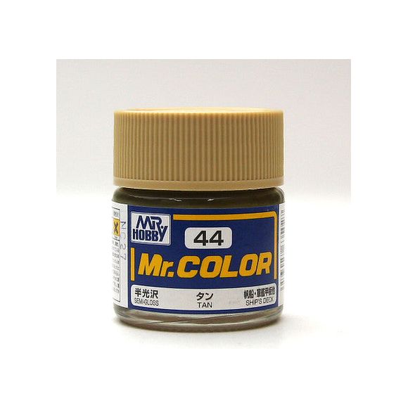 Mr Color paint, suitable for hand brushing & airbrushing, with good adhesion & fast drying is one of the finest scale modelling / hobby paints available. Solvent-based Acrylic, thin with Mr Color Thinner or Mr Color Levelling Thinner. Treat paint as a lacquer. 10ml screw top bottle.

Continental US Shipping Only, ground transport only.  No Expedited shipping.