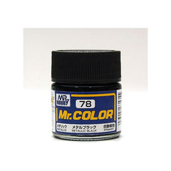 Mr Color paint, suitable for hand brushing & airbrushing, with good adhesion & fast drying is one of the finest scale modelling / hobby paints available. Solvent-based Acrylic, thin with Mr Color Thinner or Mr Color Levelling Thinner. Treat paint as a lacquer. 10ml screw top bottle.

1 - 2 coats are recommended when brush painting
2 - 3 coats when using an air brush - after diluting to a ratio of 1 (Mr.Color) : 1-2 (Mr. thinner).
Mix in 5 - 10% of Flat Base to make glossy colors semi-glossy.
Mix in 10 - 20%