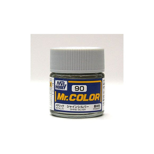 Mr Color paint, suitable for hand brushing & airbrushing, with good adhesion & fast drying is one of the finest scale modelling / hobby paints available. Solvent-based Acrylic, thin with Mr Color Thinner or Mr Color Levelling Thinner. Treat paint as a lacquer. 10ml screw top bottle.

1 - 2 coats are recommended when brush painting
2 - 3 coats when using an air brush - after diluting to a ratio of 1 (Mr.Color) : 1-2 (Mr. thinner).
Mix in 5 - 10% of Flat Base to make glossy colors semi-glossy.
Mix in 10 - 20%