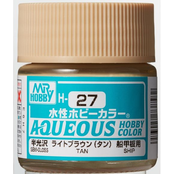 Mr Color paint, suitable for hand brushing & airbrushing, with good adhesion & fast drying is one of the finest scale modelling / hobby paints available. Solvent-based Acrylic, thin with Mr Color Thinner or Mr Color Levelling Thinner. Treat paint as a lacquer. 10ml screw top bottle.

1 - 2 coats are recommended when brush painting
2 - 3 coats when using an air brush - after diluting to a ratio of 1 (Mr.Color) : 1-2 (Mr. thinner).
Mix in 5 - 10% of Flat Base to make glossy colors semi-glossy.
Mix in 10