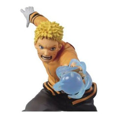 Naruto Uzumaki returns to the Vibration Stars series by Banpresto, this time with a figure based on his appearance in Boruto: Naruto Next Generations. 5.12 inches (13cm) tall.