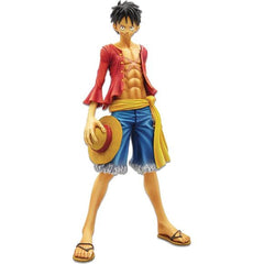 From the One Piece anime, the Banpresto Chronicle Master Stars Piece Monkey D. Luffy is here and ready for action. Standing over 9 inches tall, Monkey D. Luffy is wearing his iconic outfit from the series.